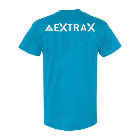 Extrax Hydro Collection T-Shirt Light Blue Back