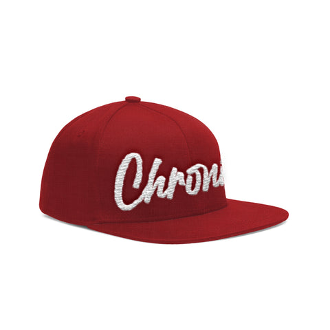 Chronix Official Logo Snapback Burgundy
