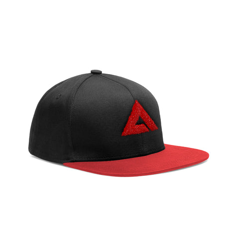 Extrax Official Logo Snapback Black Red